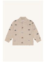 T-shirt met auto's beige - HUST AND CLAIRE