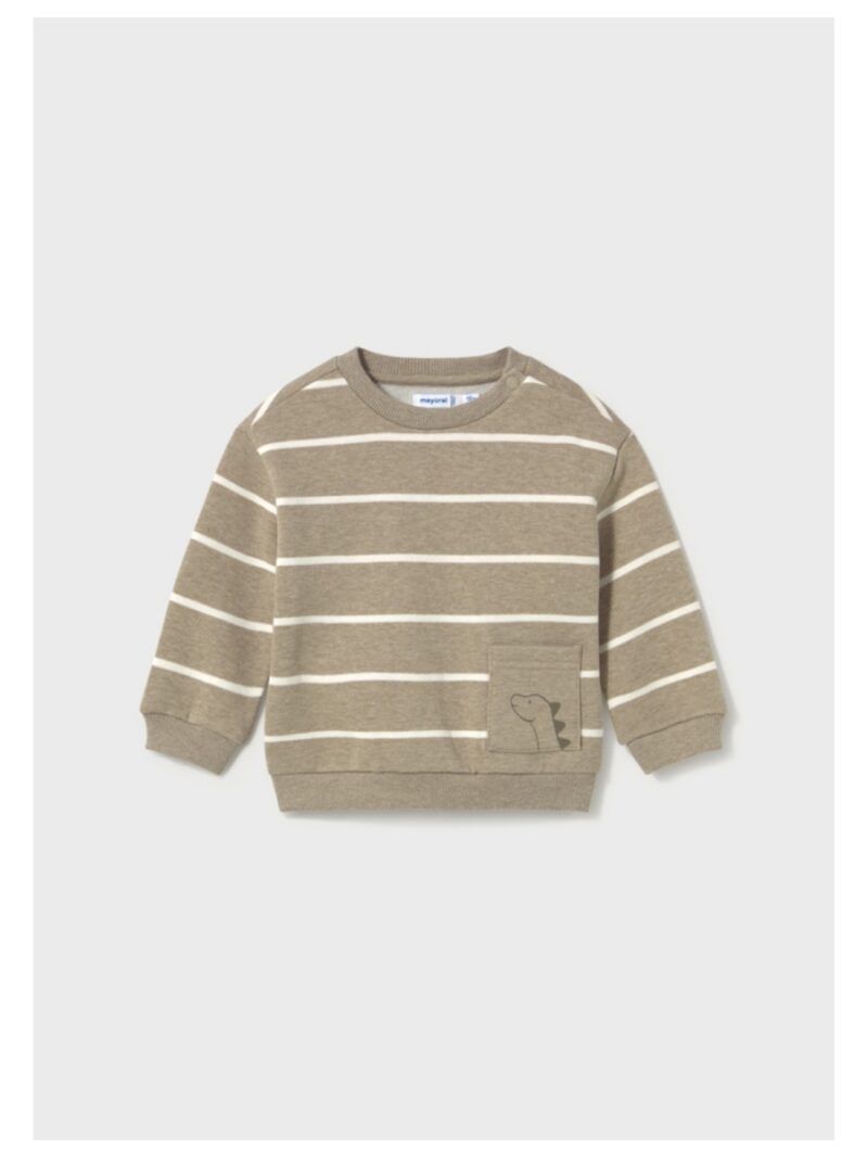 Trui beige gestreept - MAYORAL