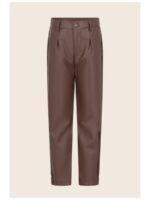 Feyza broek donkerbruin - LIKE FLO
