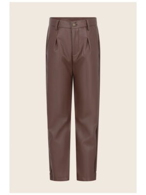 Feyza broek donkerbruin - LIKE FLO