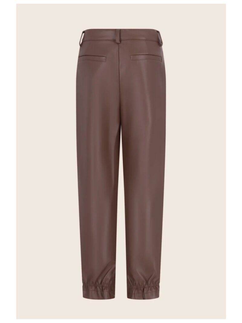 Feyza broek donkerbruin - LIKE FLO
