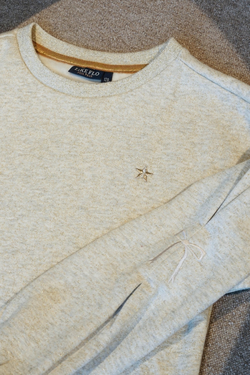 Maey jurk met glitter - LIKE FLO