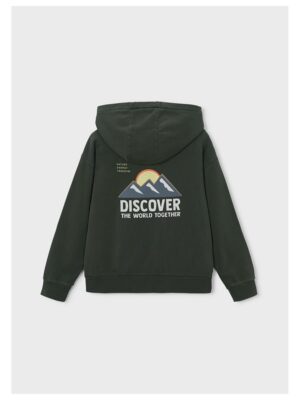 Trui met kap 'discover' - BOSTON KIDS
